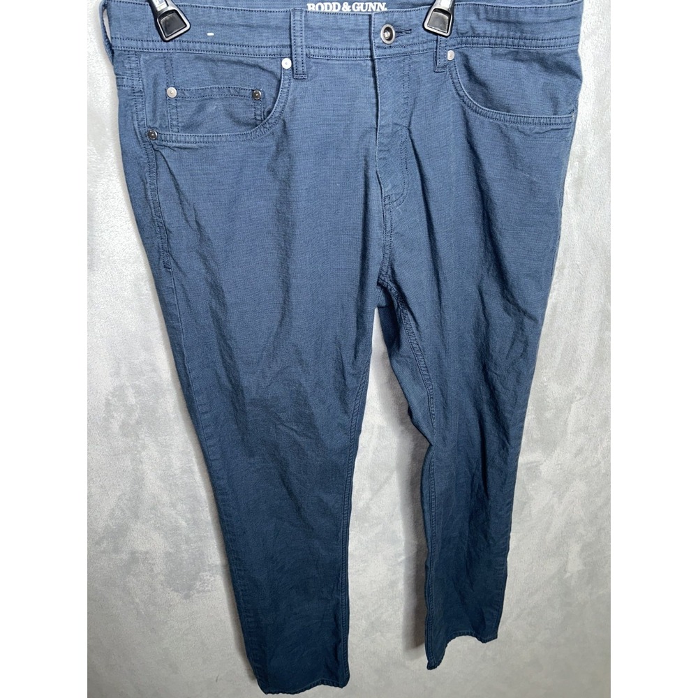 Rodd & Gunn Men's Gunn Straight Fit 5-Pocket Jean/Pants Navy Size 34x28